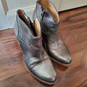 Lucky Brand Blocked Heel Boots Size 5.5